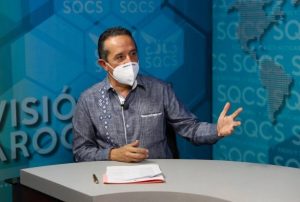 Quintana Roo mantendrá informada permanentemente a la gente sobre la evolución de “Grace”: Carlos Joaquín