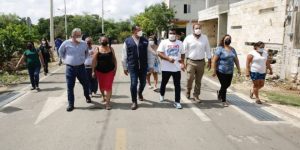 Inauguran nuevas calles en la colonia Emiliano Zapata Sur III en Mérida