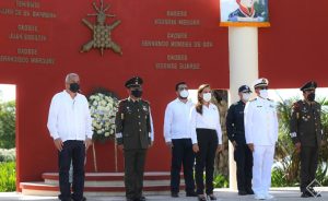 Conmemoran en Benito Juárez 174 aniversario de la gesta heroica de los Niños Héroes