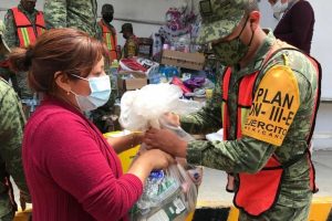 Ejército entregará en Veracruz colchones, comedores, estufas y más