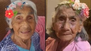 Las gemelas Manuela y Antonia celebran juntas 99 años de vida
