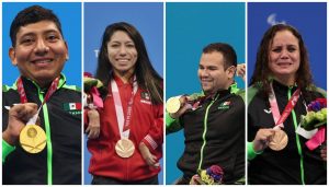 Con un total de 22 medallas termina México su participación en Paralímpicos de Tokio