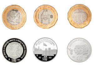Viva México! Lanzan monedas conmemorativas por Bicentenario de la Independencia
