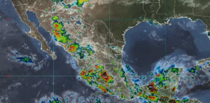Se prevén lluvias intensas en Tabasco, Campeche, Chiapas, Oaxaca, Quintana Roo, Veracruz y Yucatán