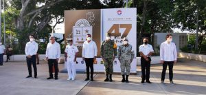 Celebran autoridades de BJ aniversario de Quintana Roo
