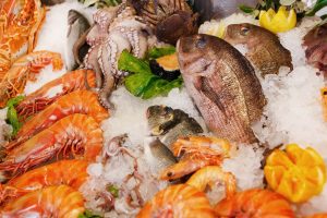 Camarón, langosta y pulpo, tres productos del mar de México