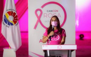 Promueve gobierno municipal de Benito Juárez prevención de Cáncer de mama en mes rosa