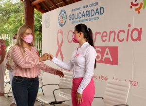 Suman esfuerzo contra el Cancer de mama en Solidaridad