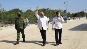 Evaluara AMLO avances de Tren Maya en Yucatán y Quintana Roo
