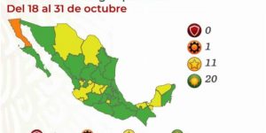 México se pinta de verde en el Semáforo covid