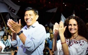 Susana Harp y Salomón Jara van por la candidatura de Morena a la gubernatura de Oaxaca
