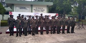 Celebran ceremonia de ascenso para 21 elementos de la Sedena en el 37 Batallón de Infantería