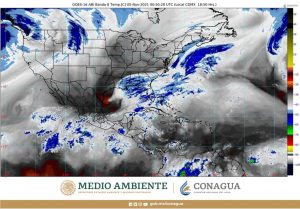 ​Para las próximas horas, se espera descenso de temperatura el norte, noreste, oriente y centro de México