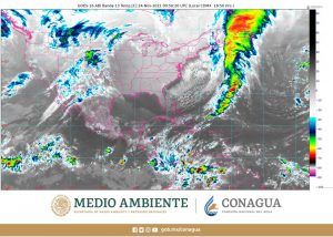 Se prevén lluvias muy fuertes en Oaxaca y Veracruz, y fuertes en Chiapas, Puebla, Quintana Roo y Tabasco