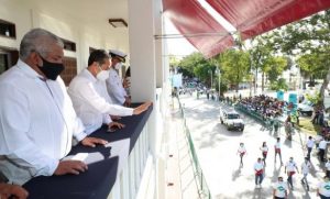 Se realizó en Chetumal el desfile conmemorativo del 111 Aniversario del inicio de la Revolución Mexicana