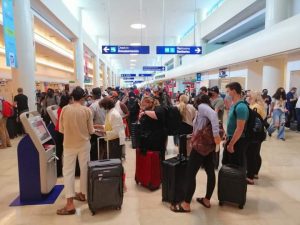 El Aeropuerto Internacional de Cancún inicia con 499 operaciones, incluida una conexión con 74 destinos del país y extranjero