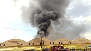 Se incendia el mercado de Sonora en la CDMX