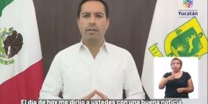 El gobernador Mauricio Vila,  llama a vacunarse contra el Covid para evitar poner en riesgo la reactivación económica de Yucatán