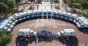 Gobierno de Solidaridad atiende recolecta de basura con 30 camiones nuevos