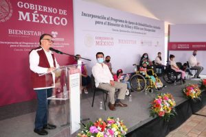 Inicia en Chiapas, Yucatán y Quintana Roo el Programa de Apoyo de Rehabilitación e Inclusión para el Bienestar de Niñas y Niños con Discapacidad