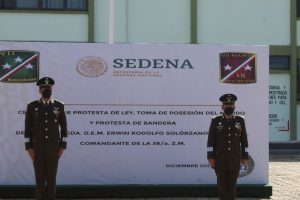 Erwin Solórzano es el nuevo comandante de la 38 Zona Militar en Tenosique, Tabasco