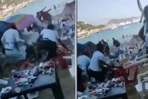 Batalla campal entre turistas y meseros deja 3 heridos en Acapulco