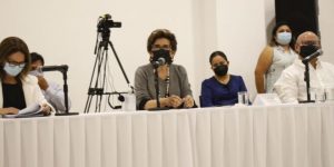 Funcionarios estatales participaron en una reunión de trabajo con las y los diputados de la LXIII Legislatura en Yucatán