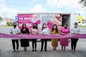 Inaguran unidad Medica Movil para Mujeres