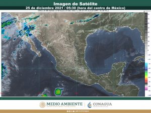 Ambiente de cálido a caluroso y escaso potencial de lluvia sobre la mayor parte de la República Mexicana