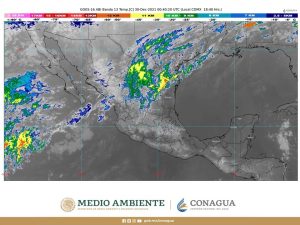 Se esperan lluvias muy fuertes en Baja California, Norte, Sur y Sonora