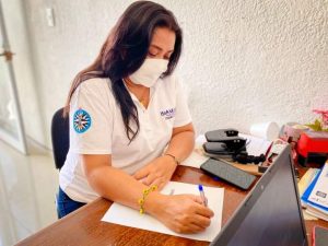 Cumple Atenea Gomez con pago en tiempo y forma de aguinaldos y prestaciones a trabajadores del Ayuntamiento de Isla Mujeres