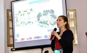 Logra Atenea Gómez consenso de ejidatarios, para la construcción de la primera plaza cívica y recreativa en Ciudad Mujeres