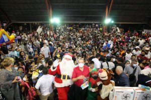 Más de 3,000 personas presentes en la Posada Turquesa, Alegre Navidad en Cancún