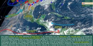 Se mantiene pronóstico de calor y lluvias para Yucatán