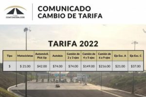 Aumentan tarifas del túnel sumergido de Coatzacoalcos