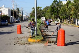 Brigadas integrales para espacios publicos limpios y seguros en Benito Juárez