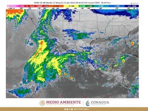 Se prevén lluvias intensas en Puebla, Veracruz, Oaxaca, evento de Norte muy fuerte en Chiapas, Oaxaca, Tamaulipas y Veracruz
