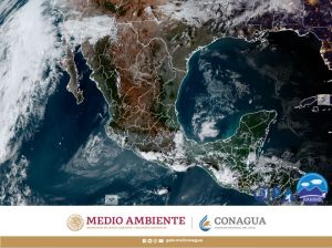 Se pronostican lluvias fuertes en Guerrero y Oaxaca, y chubascos en el occidente, sur y sureste de México
