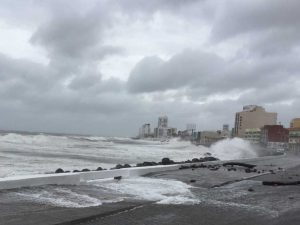Prevén norte de tres días a partir de este jueves, por frente frío y masa polar en Veracruz
