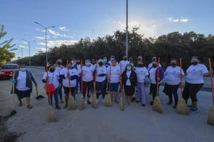 Continua gobierno de Atenea Gómez, el programa «Ciudando Isla Mujeres» en zona continental