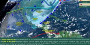 Pronostican temperaturas de hasta 15 grados en la Península de Yucatán