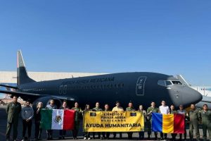Despega avión de la Fuerza Aérea a Rumania para repatriar a mexicanos evacuados de Ucrania
