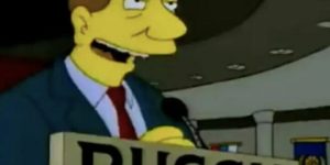 Creador de Los Simpson lamenta que no fue difícil predecir ataques rusos