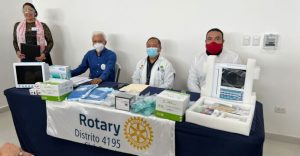 Clubes Rotarios de Quintana Roo celebran histórica cooperación para acabar con el Covid-19