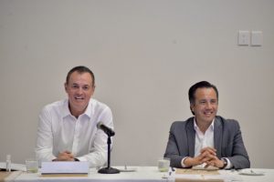 El gobernador, Cuitláhuac García da bienvenida a Constellation Brands para invertir en Veracruz