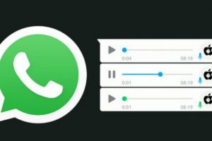 WhatsApp añade reproductor de mensajes de voz