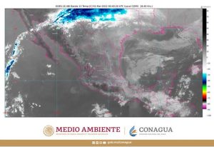 Se prevén lluvias fuertes en Chiapas, evento de Norte en el litoral del Golfo de México, Istmo y Golfo de Tehuantepec