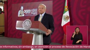 ‘No mandamos armas a ningún lado’, afirma AMLO ante conflicto Rusia-Ucrania