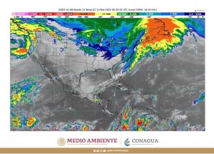Para esta noche y madrugada del domingo, se pronostican lluvias torrenciales en Chiapas, Tabasco y Veracruz
