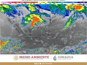 El Frente Frío 38 generará rachas de viento de muy fuertes a intensas en el norte y noreste de México